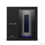 LELO – MASTURBATEUR F1S V2 AVEC TECHNOLOGIE SDK BLEU ET MÉTAL