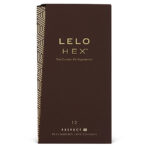 LELO – PRÉSERVATIFS HEX RESPECT XL PAQUET DE 12