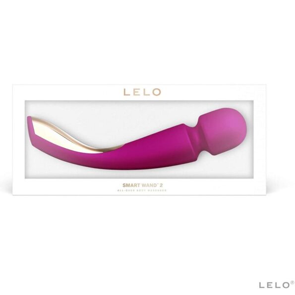LELO - SMART WAND MEDIUM 2 MASSEUR ROSE PROFONDE-LELO-sextoys-lingerie-bdsm-hygiène-sexshop