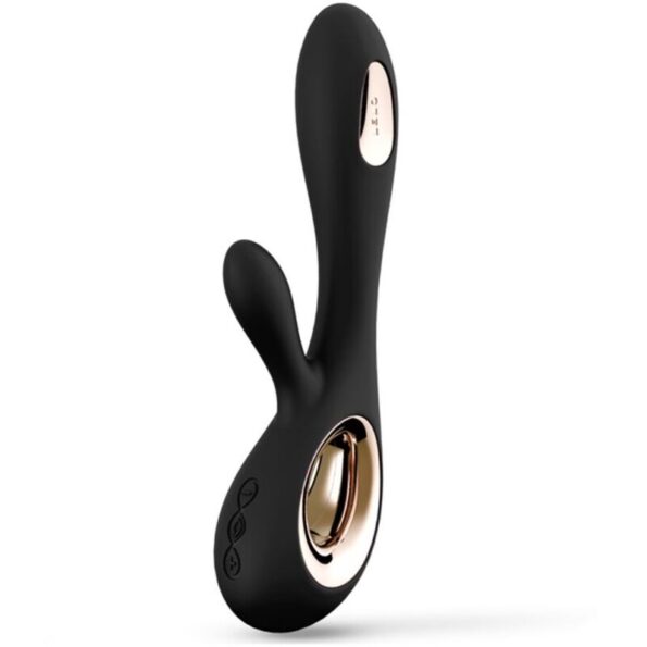 LELO - SORAYA WAVE VIBRATEUR LAPIN NOIR-LELO-sextoys-lingerie-bdsm-hygiène-sexshop