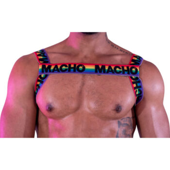 MACHO - HARNAIS DOUBLE PRIDE LIMITED-MACHO UNDERWEAR-sextoys-lingerie-bdsm-hygiène-sexshop