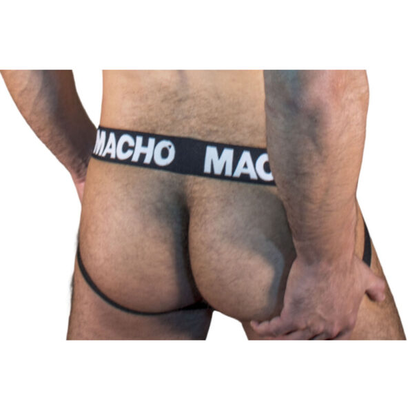 MACHO - MX25NN JOCK NOIR TAILLE L-MACHO UNDERWEAR-sextoys-lingerie-bdsm-hygiène-sexshop