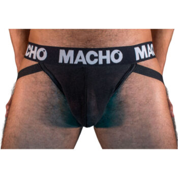 MACHO - MX25NN JOCK NOIR TAILLE L-MACHO UNDERWEAR-sextoys-lingerie-bdsm-hygiène-sexshop