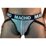 MACHO – MX26X1 JOCK GRID BLANC XL