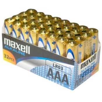 MAXELL - BATTERIE AAA LR03 PACK*32 UDS-MAXELL-sextoys-lingerie-bdsm-hygiène-sexshop