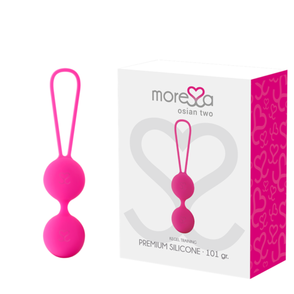 MORESSA - OSIAN DEUX SILICONE PREMIUM ROSE-MORESSA-sextoys-lingerie-bdsm-hygiène-sexshop