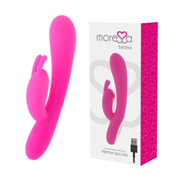 MORESSA - TELMO RECHARGEABLE EN SILICONE PREMIUM-MORESSA-sextoys-lingerie-bdsm-hygiène-sexshop