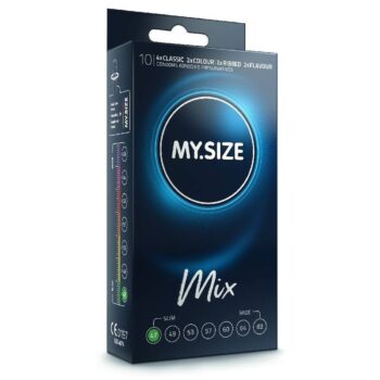 MY SIZE - MIX PRÉSERVATIFS 47 MM 10 UNITÉS-MY SIZE MIX-sextoys-lingerie-bdsm-hygiène-sexshop