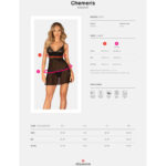 OBSESSIVE – ENSEMBLE CHEMERIS BADYDOLL & THONG M/L