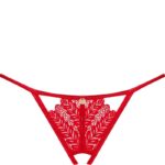 OBSESSIVE – STRING INGRIDIA CROCHLESS ROUGE M/L
