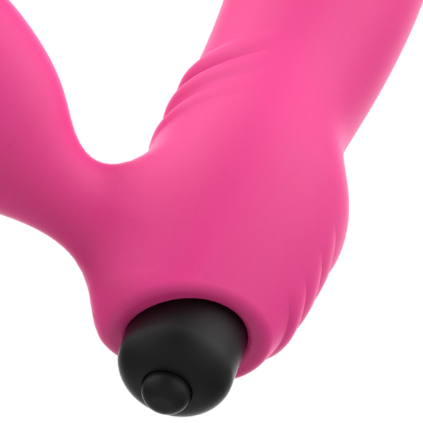 OHMAMA - VIBRATEUR BIX DOUBLE STIMULATION ÉDITION NOËL ROSE-OHMAMA VIBRATORS-sextoys-lingerie-bdsm-hygiène-sexshop