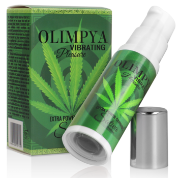 OLIMPYA - VIBRATING PLEASURE CANNABIS EXTRA SATIVA-OLIMPYA-sextoys-lingerie-bdsm-hygiène-sexshop