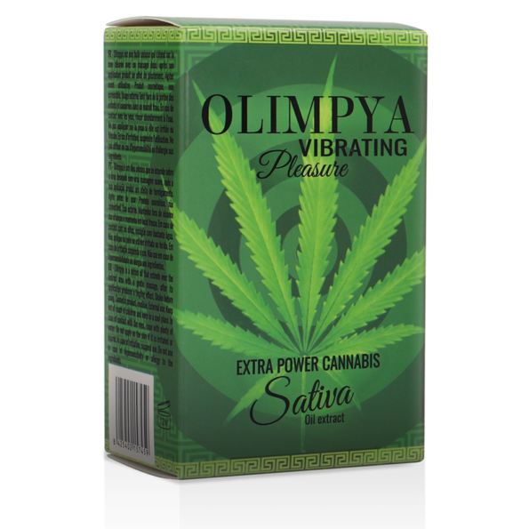 OLIMPYA - VIBRATING PLEASURE CANNABIS EXTRA SATIVA-OLIMPYA-sextoys-lingerie-bdsm-hygiène-sexshop