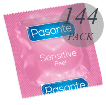 PASANTE - PRÉSERVATIFS ULTRAFINS SENSIBLES 144 UNITÉS-PASANTE-sextoys-lingerie-bdsm-hygiène-sexshop