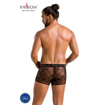 PASSION - 032 SHORT JAMES NOIR L/XL-PASSION MEN-sextoys-lingerie-bdsm-hygiène-sexshop
