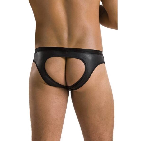 PASSION - 041 SLIP OUVERT JOE NOIR L/XL-PASSION MEN-sextoys-lingerie-bdsm-hygiène-sexshop