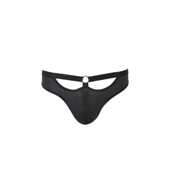 PASSION - 041 SLIP OUVERT JOE NOIR L/XL-PASSION MEN-sextoys-lingerie-bdsm-hygiène-sexshop