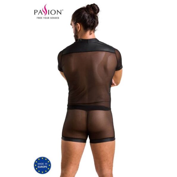 PASSION - 052 ENSEMBLE MICHAEL NOIR S/M-PASSION MEN-sextoys-lingerie-bdsm-hygiène-sexshop