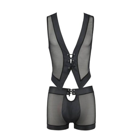 PASSION - 053 ENSEMBLE WILLIAM NOIR L/XL-PASSION MEN-sextoys-lingerie-bdsm-hygiène-sexshop