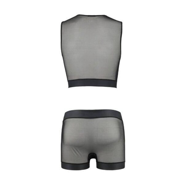 PASSION - 053 ENSEMBLE WILLIAM NOIR L/XL-PASSION MEN-sextoys-lingerie-bdsm-hygiène-sexshop