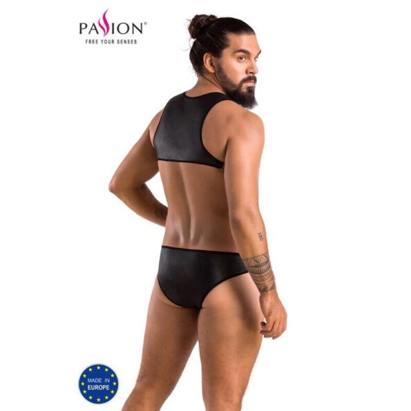 PASSION - 056 CORPS ADAM NOIR L/XL-PASSION MEN-sextoys-lingerie-bdsm-hygiène-sexshop