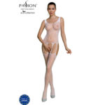 PASSION - BODYSTOCKING ECO COLLECTION ECO BS007 BLANC-PASSION WOMAN BODYSTOCKINGS-sextoys-lingerie-bdsm-hygiène-sexshop