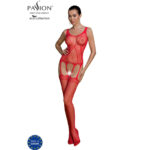 PASSION – BODYSTOCKING ECO COLLECTION ECO BS007 ROUGE