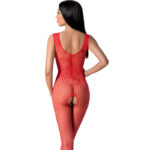 PASSION – BS098 BODYSTOCKING ROUGE TAILLE UNIQUE