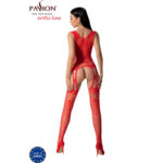 PASSION – BS099 BODYSTOCKING ROUGE TAILLE UNIQUE