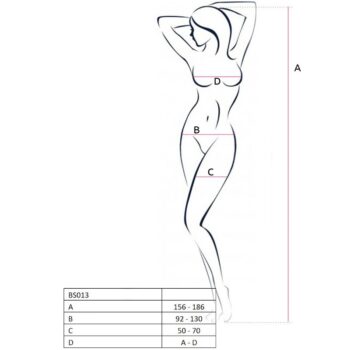 PASSION - FEMME BS013 BODYSTOCKING BLANC TAILLE UNIQUE-PASSION WOMAN BODYSTOCKINGS-sextoys-lingerie-bdsm-hygiène-sexshop