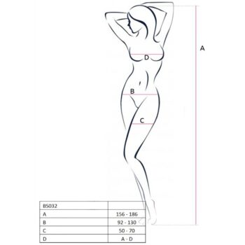 PASSION - FEMME BS032 BODYSTOCKING ROUGE TAILLE UNIQUE-PASSION WOMAN-sextoys-lingerie-bdsm-hygiène-sexshop