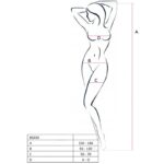 PASSION – FEMME BS034 BODYSTOCKING BLANC TAILLE UNIQUE