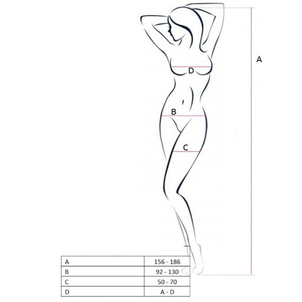 PASSION - FEMME BS046 BODYSTOCKING NOIR TAILLE UNIQUE-PASSION WOMAN-sextoys-lingerie-bdsm-hygiène-sexshop