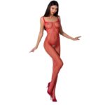 PASSION – FEMME BS071 BODYSTOCKING ROUGE TAILLE UNIQUE