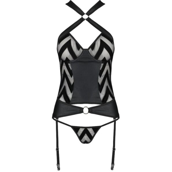 PASSION - HIMA CORSET CUIR ÉCOLOGIQUE L/XL-PASSION WOMAN-sextoys-lingerie-bdsm-hygiène-sexshop