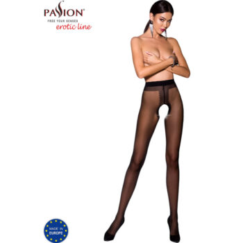 PASSION - TIOPEN 007 COLLANT NOIR 3/4 20 DEN-PASSION WOMAN GARTER & STOCK-sextoys-lingerie-bdsm-hygiène-sexshop
