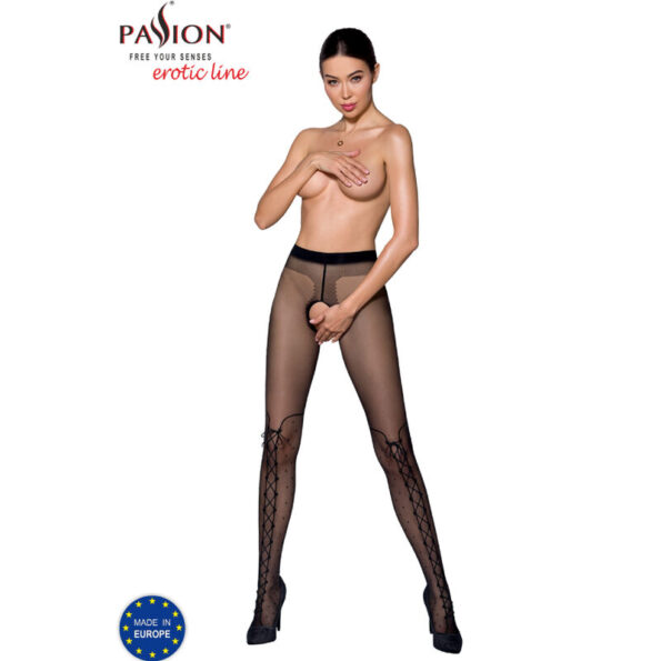 PASSION - TIOPEN 009 COLLANT NOIR 3/4 20 DEN-PASSION WOMAN GARTER & STOCK-sextoys-lingerie-bdsm-hygiène-sexshop