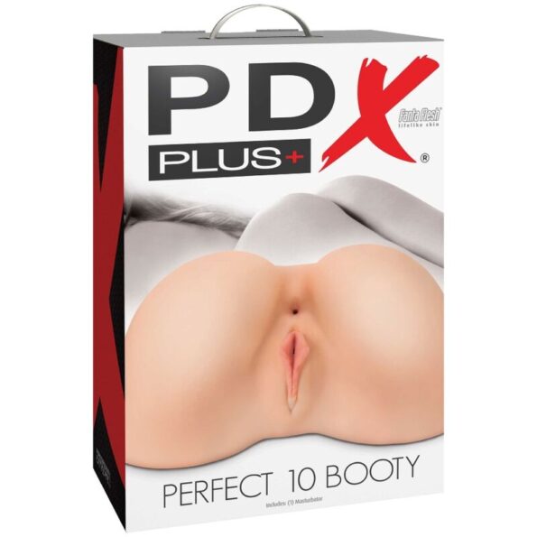 PDX PLUS - MASTURBATEUR  DOUBLE ENTRÉE PERFECT 10 BOOTY-PDX PLUS+-sextoys-lingerie-bdsm-hygiène-sexshop