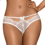 PENTHOUSE – CULOTTE ADORE ME BLANC S/M