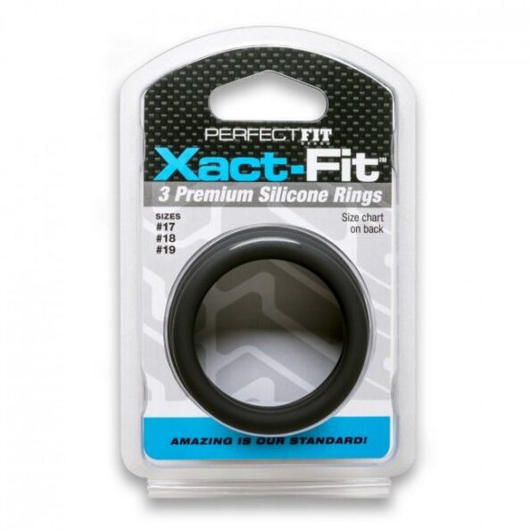 PERFECT FIT BRAND - KIT 3 ANNEAUX XACT FIT 17/18/19 POUCES-PERFECT FIT BRAND-sextoys-lingerie-bdsm-hygiène-sexshop