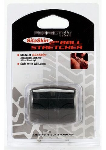 PERFECT FIT BRAND - SILASKIN BALL STRETCHER 2 POUCES NOIR-PERFECT FIT BRAND-sextoys-lingerie-bdsm-hygiène-sexshop