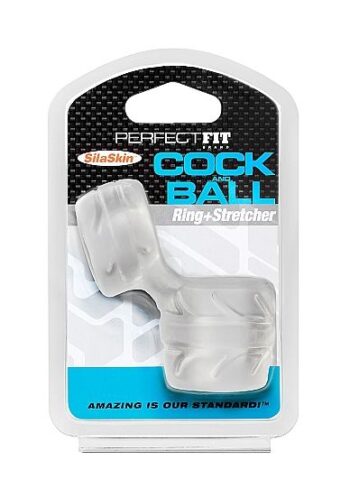 PERFECT FIT BRAND - SILASKIN COCK & BALL TRANSPARENT-PERFECT FIT BRAND-sextoys-lingerie-bdsm-hygiène-sexshop