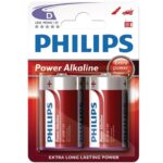PHILIPS - BLISTER POWER ALCALINE PILA D LR20 * 2-PHILLIPS-sextoys-lingerie-bdsm-hygiène-sexshop