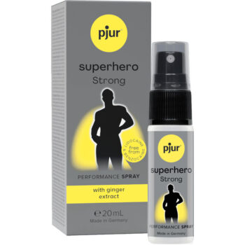 PJUR - SUPERHERO STRONG RETARDANT SPRAY 20 ML-PJUR-sextoys-lingerie-bdsm-hygiène-sexshop