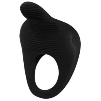 PRETTY LOVE - ANNEAU VIBRATEUR THIMBLE NOIR-PRETTY LOVE MALE-sextoys-lingerie-bdsm-hygiène-sexshop