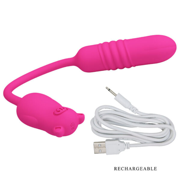 PRETTY LOVE - BALLE VIBRANTE EN SILICONE ROSE-PRETTY LOVE FLIRTATION-sextoys-lingerie-bdsm-hygiène-sexshop