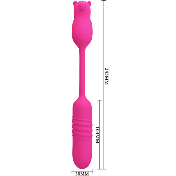 PRETTY LOVE - BALLE VIBRANTE EN SILICONE ROSE-PRETTY LOVE FLIRTATION-sextoys-lingerie-bdsm-hygiène-sexshop