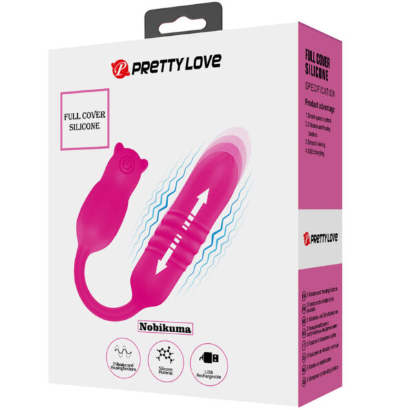 PRETTY LOVE - BALLE VIBRANTE EN SILICONE ROSE-PRETTY LOVE FLIRTATION-sextoys-lingerie-bdsm-hygiène-sexshop