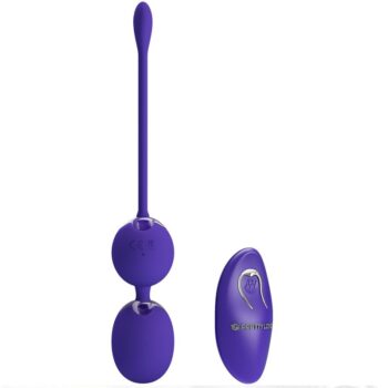 PRETTY LOVE - BALLES TÉLÉCOMMANDÉES WILLIE YOUTH ET VIBRATION VIOLET-PRETTY LOVE LED-sextoys-lingerie-bdsm-hygiène-sexshop