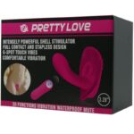 PRETTY LOVE – COQUILLE STIMULANTE TÉLÉCOMMANDE